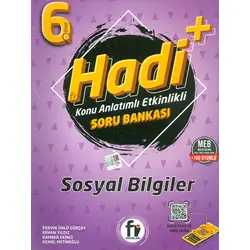 6. Sınıf Hadi+ Sosyal Bilgiler Soru Bankası (Kampanyalı) Fi Yayınları
