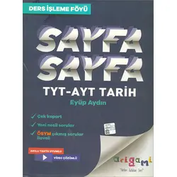 TYT-AYT Tarih Sayfa Sayfa Ders İşleme Föyü (Kampanyalı) Tammat Yayıncılık