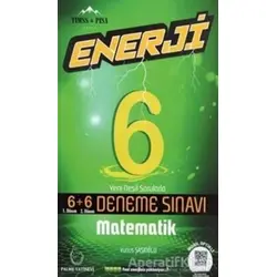 6. Sınıf Enerji Matematik 6+6 Deneme Sınavı - Kolektif - Palme Yayıncılık