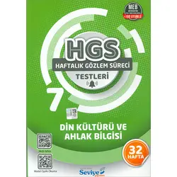 7.Sınıf Din Kültürü ve Ahlak Bilgisi Testleri (Kampanyalı) Seviye Yayınları