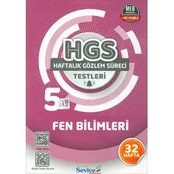 5.Sınıf Fen Bilimleri Testleri (Kampanyalı) Seviye Yayınları
