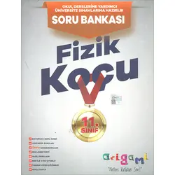 11. Sınıf Origami Fizik Koçu Soru Bankası (Kampanyalı) Tammat Yayıncılık