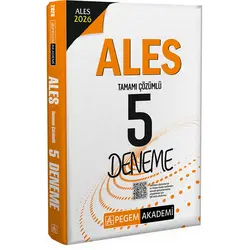 Pegem 2026 ALES Tamamı Çözümlü 5 Deneme
