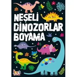Neşeli Dinozorlar Boyama - Erdi Doğan - Bıcırık Yayınları