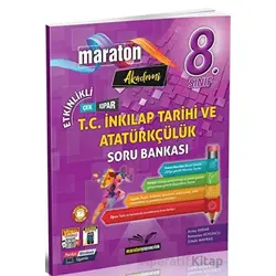8.Sınıf Etkinlikli T.C. İnkılap ve Atatürkçülük Soru Bankası (Kampanyalı) Maraton Yayınları