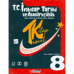 8. Sınıf LGS T.C. İnkılap Tarihi ve Atatürkçülük Temel Kitap (Kampanyalı) Berkay Yayıncılık