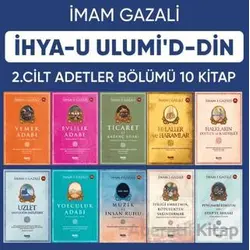 İhyau Ulumiddin 2. Cilt (Adetler Bölümü 10 Kitap) - İmam Gazali - Çelik Yayınevi