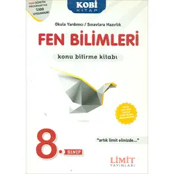 8.Sınıf Fen Bilimleri Konu Bitirme Kitabı (Kampanyalı) Limit Yayınları
