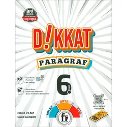 6. Sınıf Dikkat Paragraf Soru Bankası (Kampanyalı) Fi Yayınları