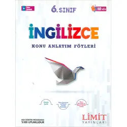 6. Sınıf İngilizce Konu Anlatım Föyleri (Kampanyalı) Limit Yayınları