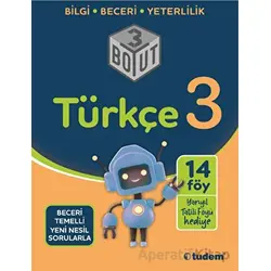 3.Sınıf Türkçe 3 Boyut Soru Bankası (Kampanyalı) Tudem Yayınları