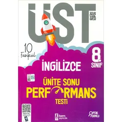 8. Sınıf İngilizce ÜST Ünite Sonu Performans Testi 10 Fasikül İsem Yayıncılık