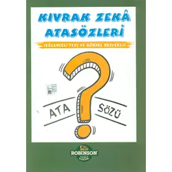 Kıvrak Zeka Atasözleri - Robınson Çocuk