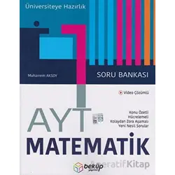 AYT Matematik Soru Bankası (Kampanyalı) Beküp Yayınları