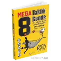 8. Sınıf TC İnkılap Tarihi ve Atatürkçülük Taktik Bende Mega Soru Bankası Cevap Yayınları