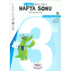 3 Sınıf Ders Ders Hafta Sonu Çalışmaları (Kampanyalı) Öğretmen Evde Yayınları