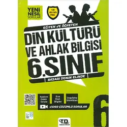 6.Sınıf Din Kültürü ve Ahlak Bilgisi Fenomeni Soru Bankası Tandem Yayınları