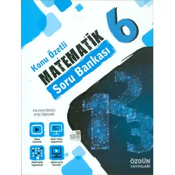 6.Sınıf Matematik Konu Özetli Soru Bankası (Kampanyalı) Özgün Yayınları