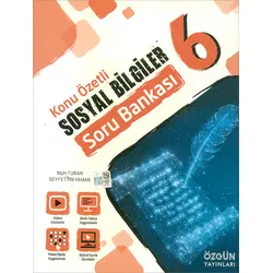 6.Sınıf Sosyal Bilgiler Konu Özetli Soru Bankası (Kampanyalı) Özgün Yayınları