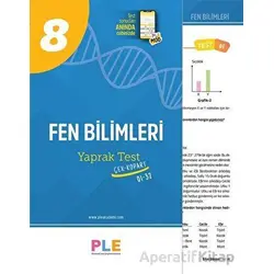 8.Sınıf LGS Fen Bilimleri Yaprak Test Birey PLE