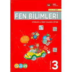 3. Sınıf Fen Bilimleri Etkinlik ve Ödev Çalışma Kitabı (Kampanyalı) Soru Bankası Merkezi