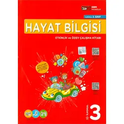 3.Sınıf Hayat Bilgisi Etkinlik ve Ödev Çalışma Kitabı (Kampanyalı) Soru Bankası Merkezi
