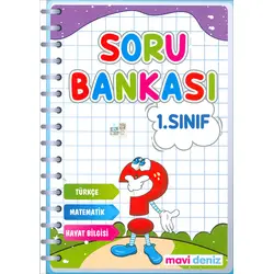 1. Sınıf Tüm Dersler Soru Bankası Mavi Deniz Yayınları