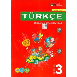 3.Sınıf Türkçe Etkinlik ve Ödev Çalışma Kitabı (Kampanyalı) Soru Bankası Merkezi