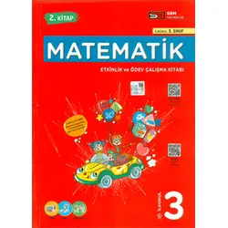 3. Sınıf Matematik Etkinlik ve Ödev Çalışma Kitabı 2 (Kampanyalı) Soru Bankası Merkezi