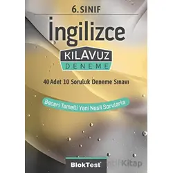6. Sınıf İngilizce Kılavuz Deneme (Kampanyalı) Tudem Yayınları