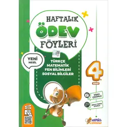 4.Sınıf Haftalık Ödev Föyleri Meraklı Zihinler