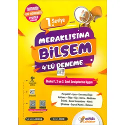 Meraklısına Bilsem 4 lü Deneme 1. Seviye Günay Yayınları