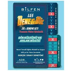 8.Sınıf Denebil Din Kültürü 20li Deneme Seti (Kampanyalı) Bilfen Yayıncılık