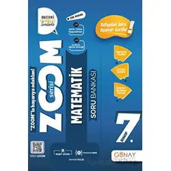 7.Sınıf Yeni Zoom Matematik Soru Bankası (Kampanyalı) Günay Yayınları