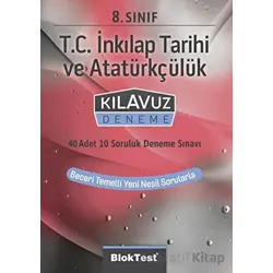 8. Sınıf T.C. İnkılap Tarihi ve Atatürkçülük Kılavuz Deneme (Kampanyalı) Tudem Yayınları