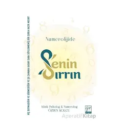 Numerolojide, Senin Sırrın - Özden Kolcu - Gazi Kitabevi