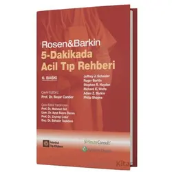 5-Dakikada Acil Tıp Rehberi - Jeffrey J. Schaider - İstanbul Tıp Kitabevi