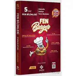 5.Sınıf Fen Bilimleri FenBurger Kitabı (Kampanyalı) Ekstra Yayıncılık