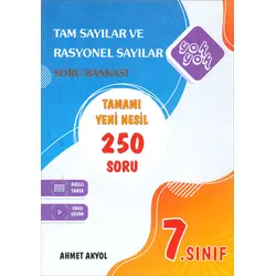 7.Sınıf Tam Sayılar ve Rasyonel Sayılar Soru Bankası (Kampanyalı)