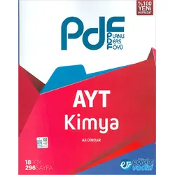 Eğitim Vadisi AYT Kimya PDF Planlı Ders Föyü