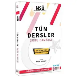Milli Savunma Üniversitesi Tüm Dersler Soru Bankası Yargı Lemma