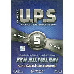 5.Sınıf UPS Fen Bilimleri Konu Özetli Soru Bankası (Kampanyalı) Ekspert Yayınları