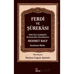Ferdi ve Şürekası - Mehmet Rauf - Kriter Yayınları