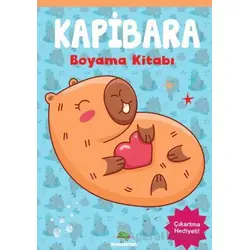 Kapibara Boyama Kitabı - Kolektif - Bookalemun Yayınevi
