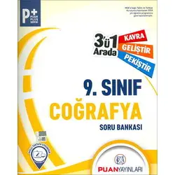 Puan 9.Sınıf Coğrafya 3ü 1 Arada Soru Bankası