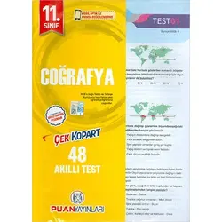Puan 11.Sınıf Coğrafya Yaprak Test