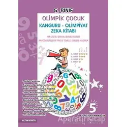 5. Sınıf Olimpik Çocuk Kanguru - Olimpiyat Zeka Kitabı Tamamı Çözümlü