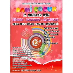 Altın Nokta 2.Sınıf Dahi Çocuk Bilsem Kanguru Olimpiyat Zeka Kitabı