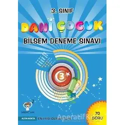 3. Sınıf Dahi Çocuk Bilsem Deneme Sınavı - Kolektif - Altın Nokta Basım Yayın - Kaynak Kitaplar