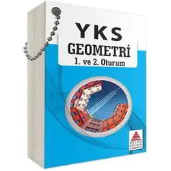 YKS Geometri 1.ve 2.Oturum Kartları - Tuncay Birinci - Delta Kültür Yayınevi